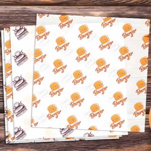 Custom Food Wrapping Paper