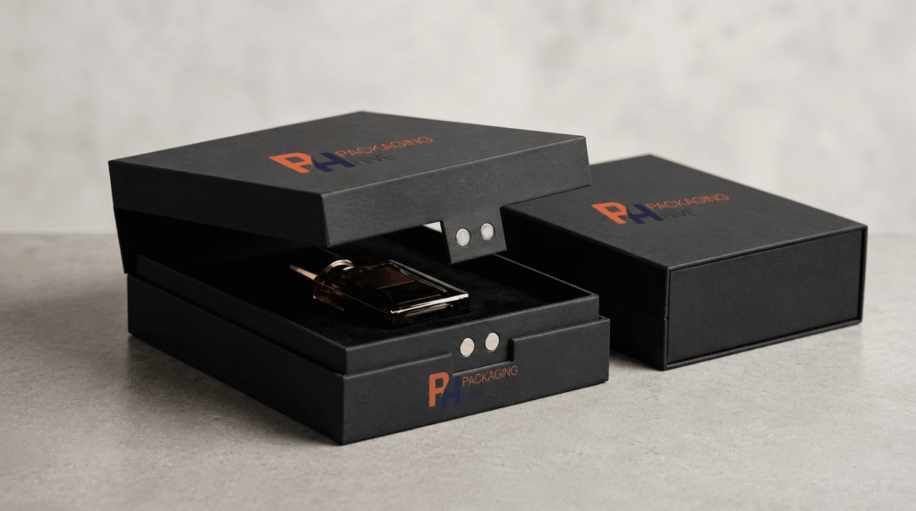 Magnetic Closure Rigid Boxes